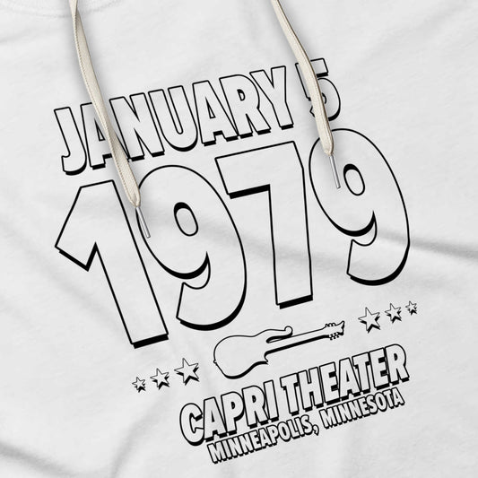 Twin City Visionary – 1979 – Hoodie (Black & White)