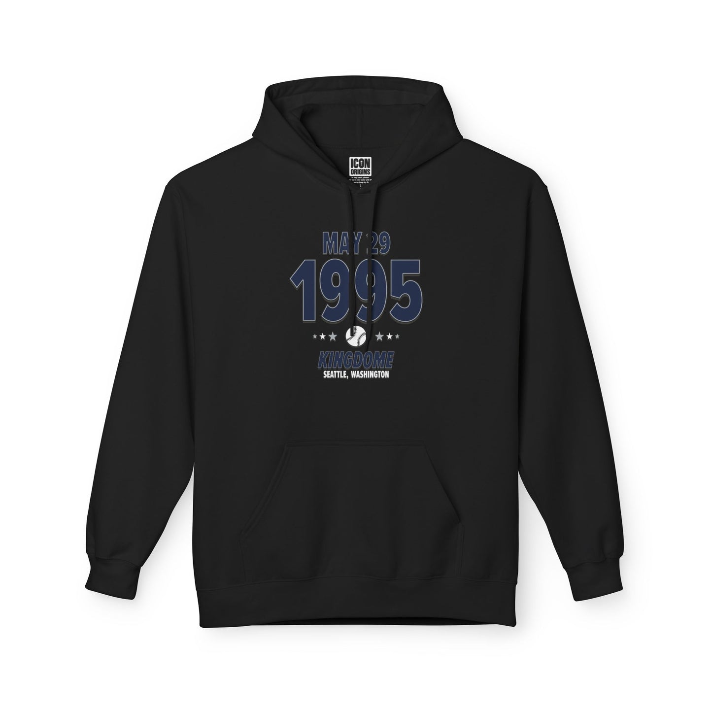 New York Baseball – May 29, 1995 – Hoodie (Black & White)