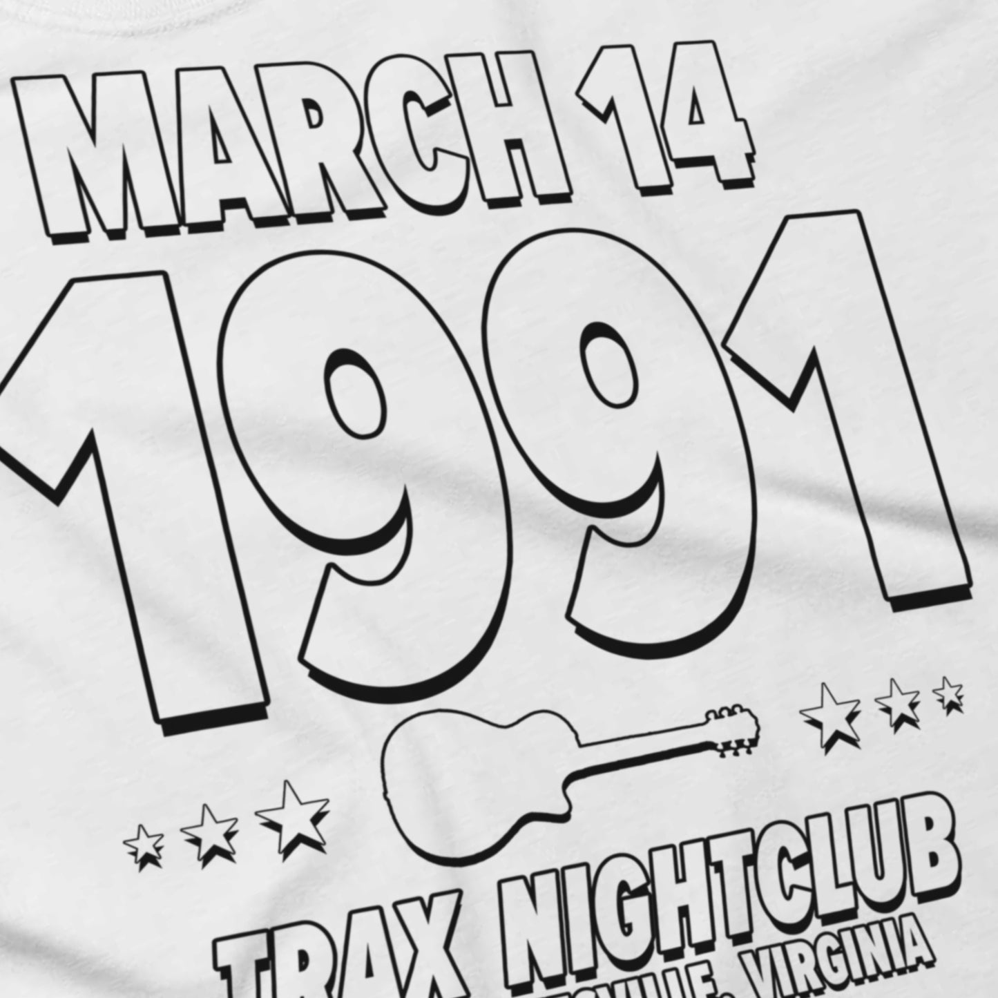 C'ville Jams – 1991 – Origin Tee (Black & White)