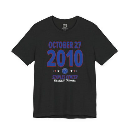Los Angeles Basketball – October 27, 2009 – Origin Tee (Black & White)