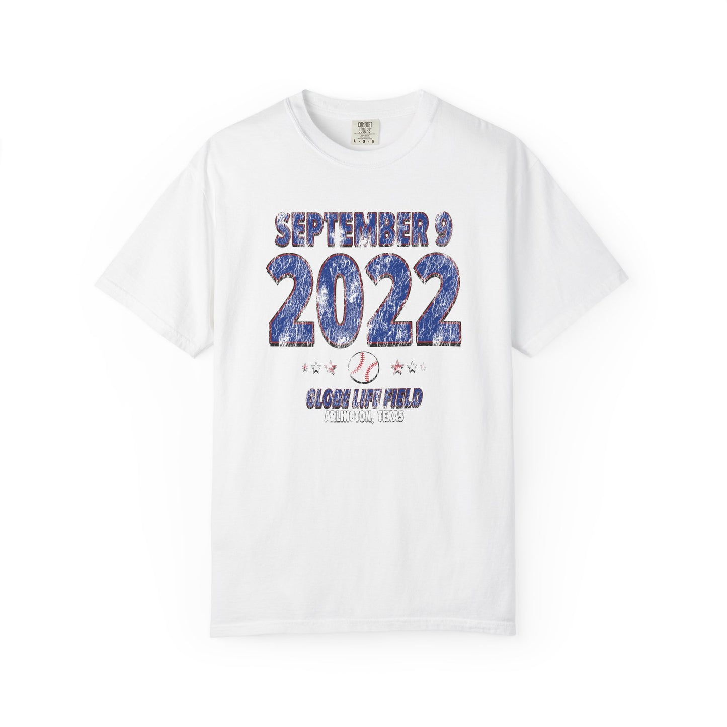 Texas Baseball – September 9, 2022 – Comfort Colors (Black & White)