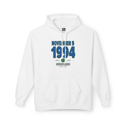 Dallas Basketball – November 5, 1994 – Hoodie (Black & White)