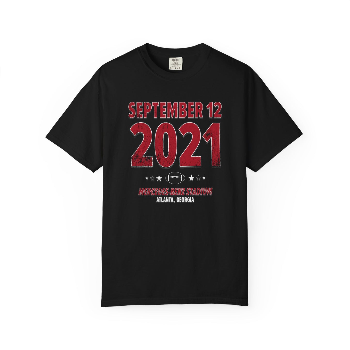 Atlanta Football – September 12, 2021 – Comfort Colors (Black & White)