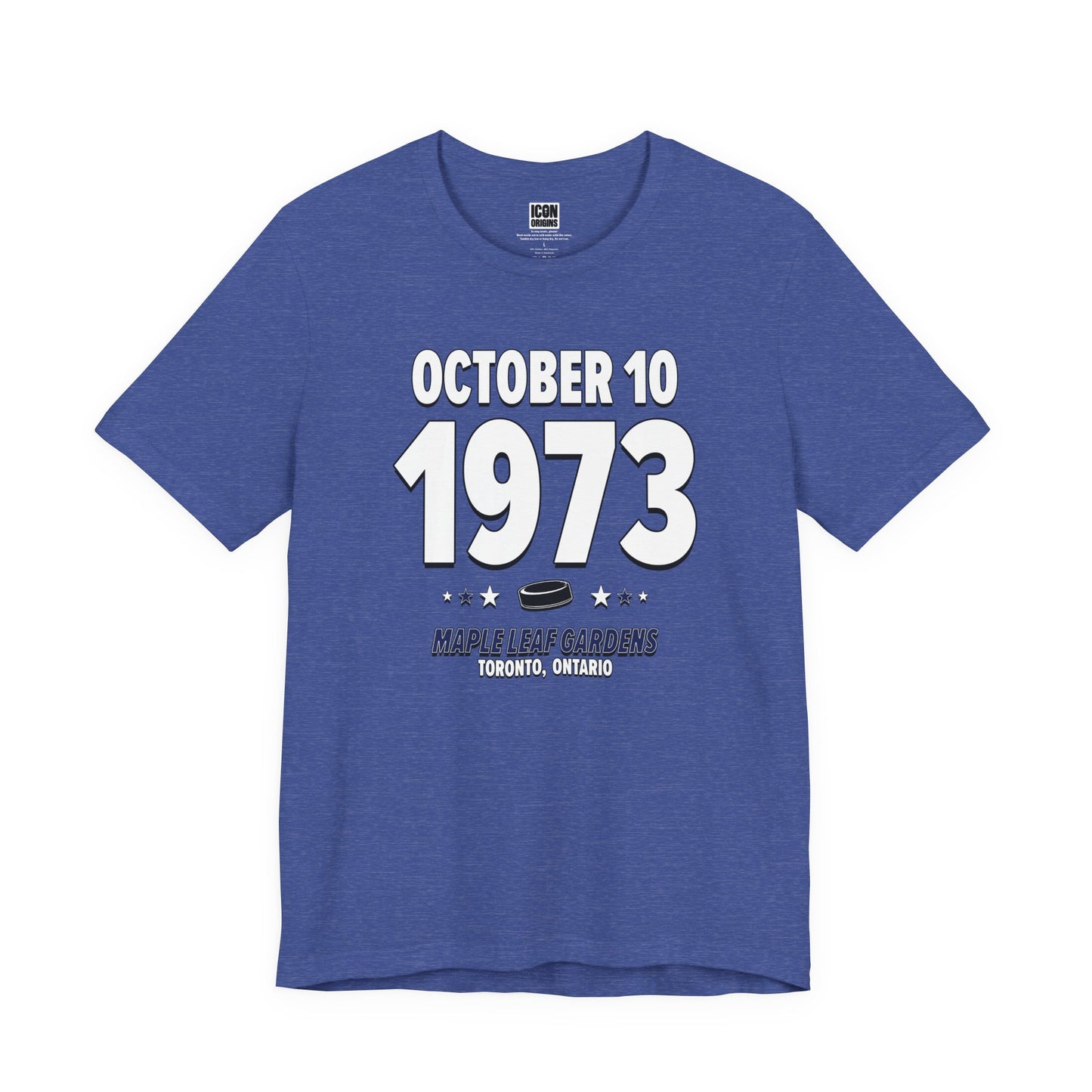 Toronto Hockey – October 10, 1973 – Origin Tee