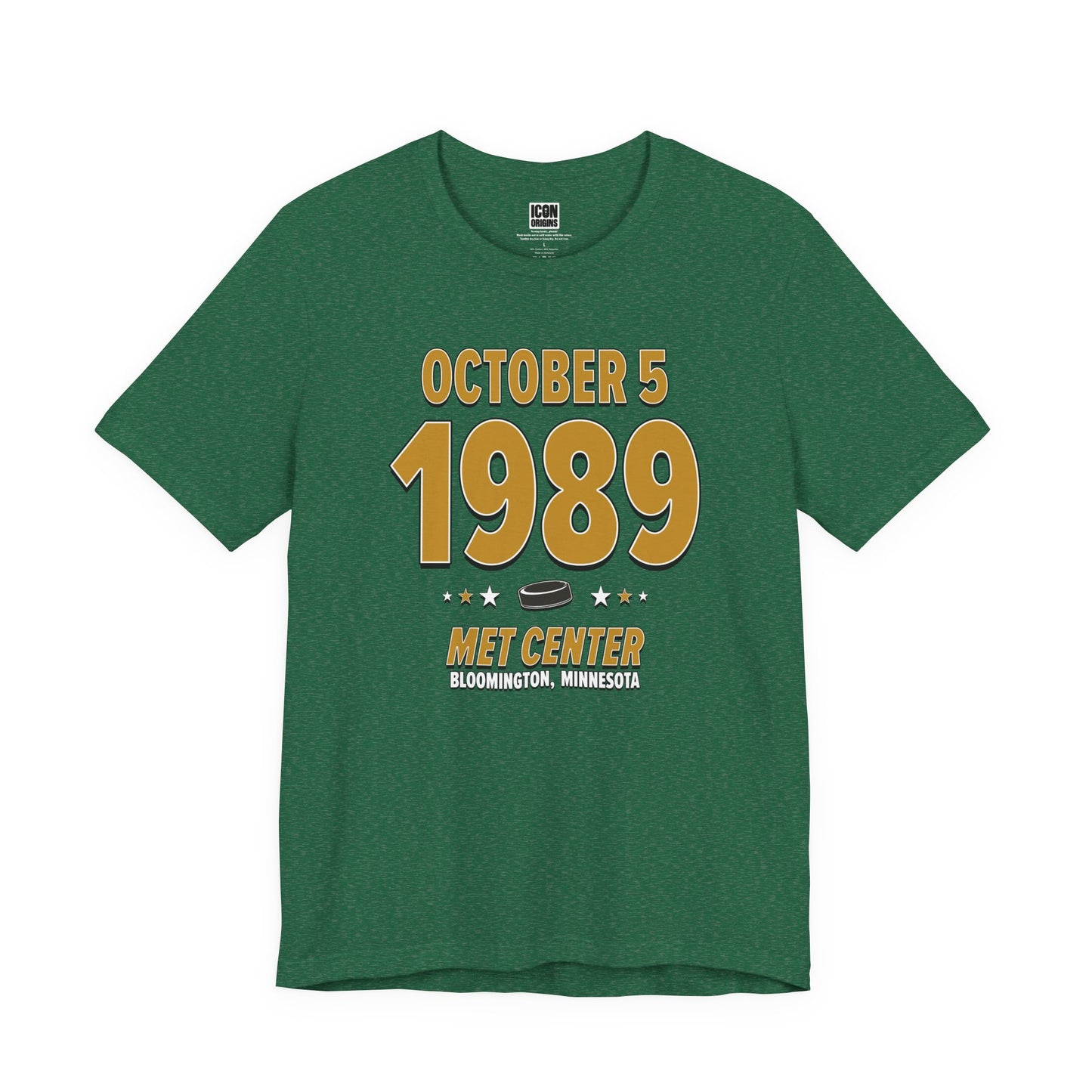 Dallas Hockey – October 5, 1989 – Origin Tee