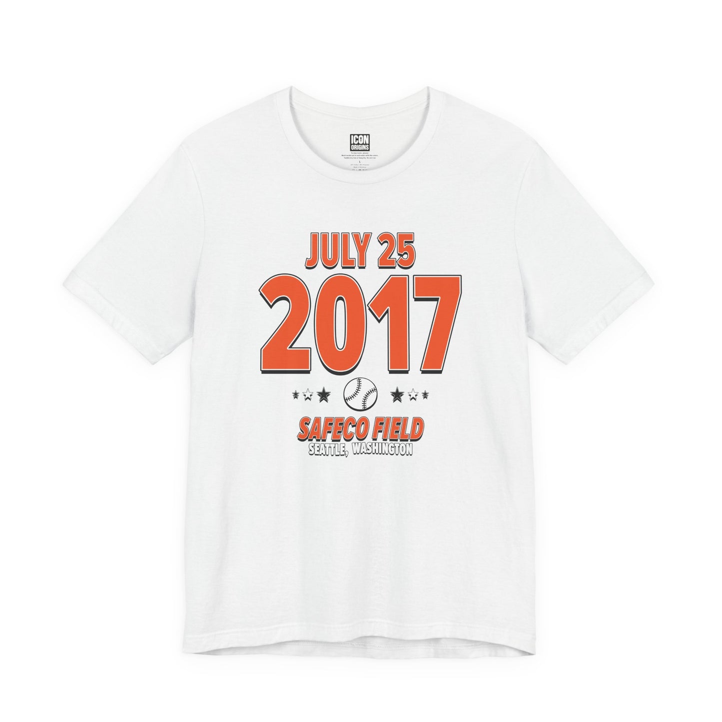 San Francisco Baseball – July 25, 2017 – Origin Tee (Black & White)