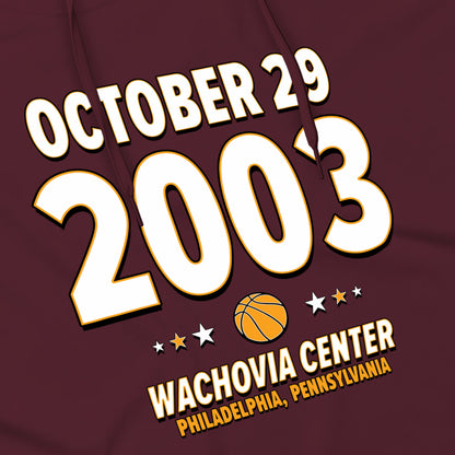 Miami Basketball – October 29, 2003 – Hoodie