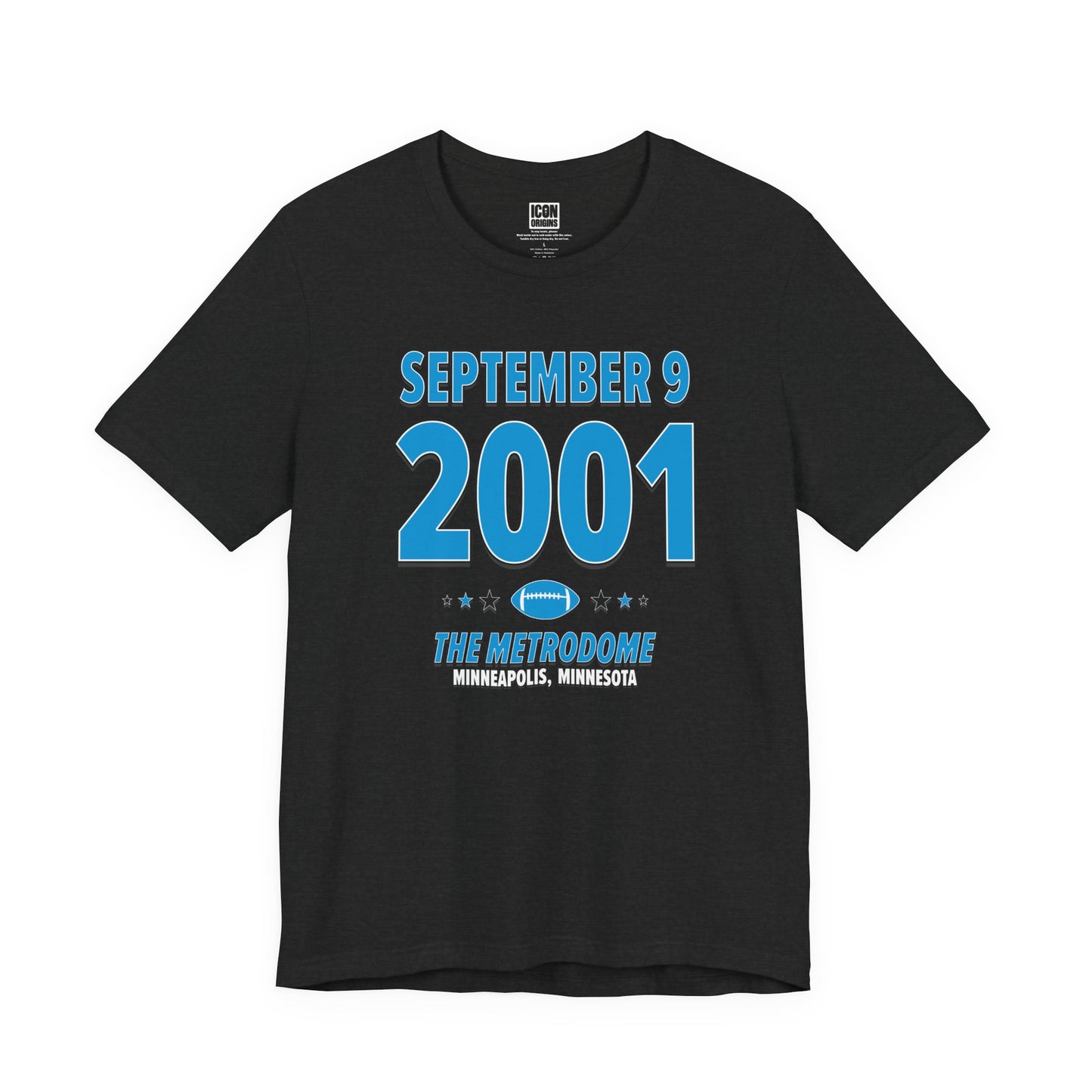 Carolina Football – September 9, 2001 – Origin Tee (Black & White)