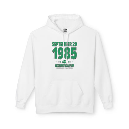 Philadelphia Football – September 29, 1985 – Hoodie (Black & White)