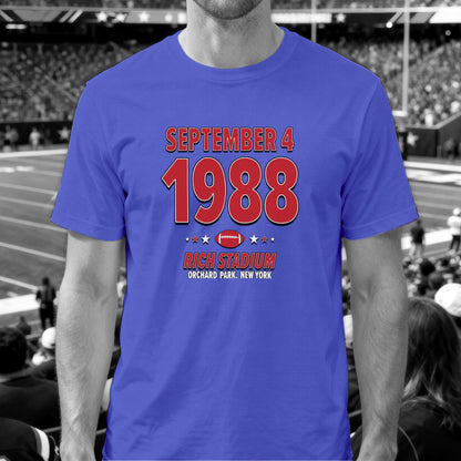 Buffalo Football – September 4, 1988 – Origin Tee
