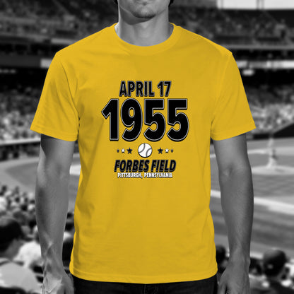 Pittsburgh Baseball – April 17, 1955 – Origin Tee