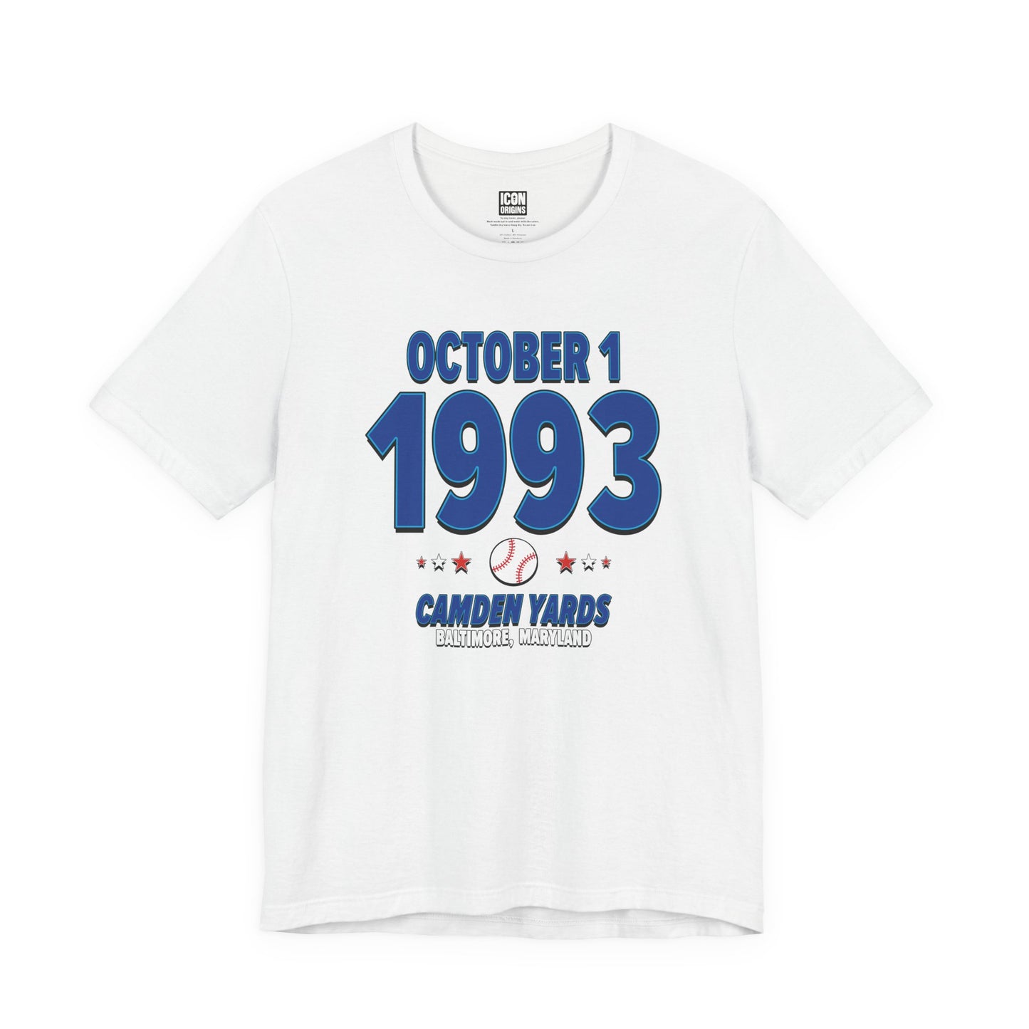 Toronto Baseball – October 1, 1993 – Origin Tee (Black & White)