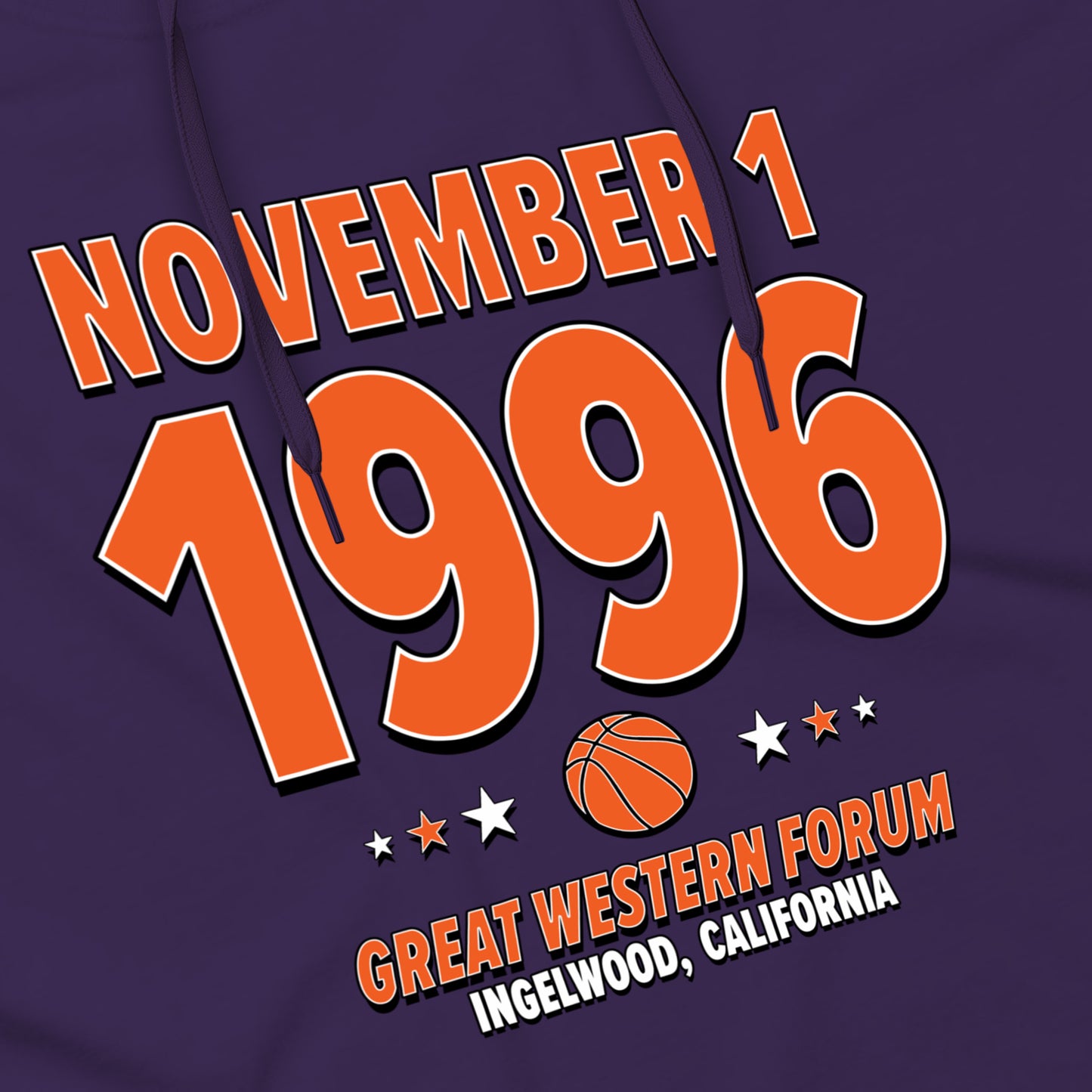 Phoenix Basketball – November 1, 1996 – Hoodie