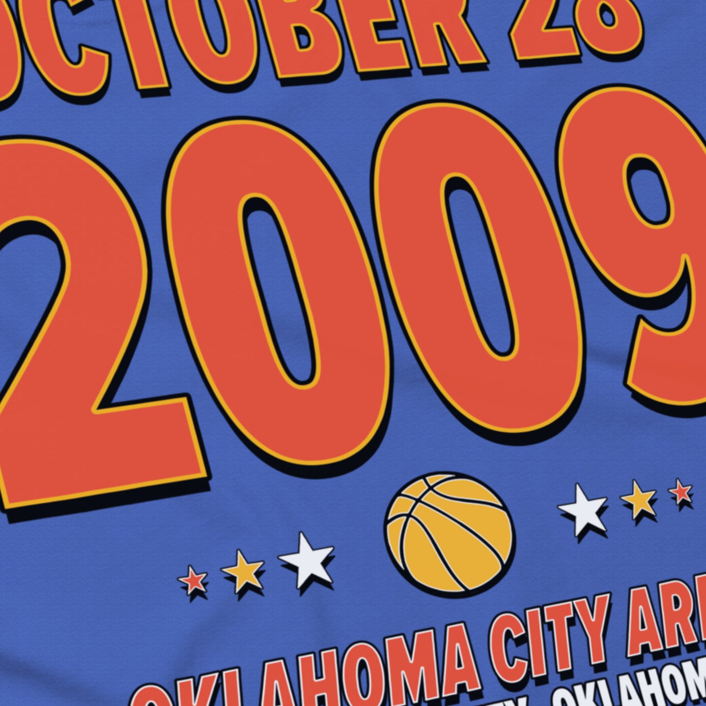 Oklahoma City Basketball – October 28, 2009 – Origin Tee