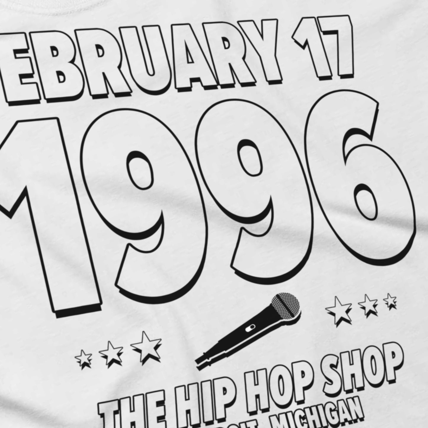 Motor City Cipher – 1996 – Origin Tee (Black & White)