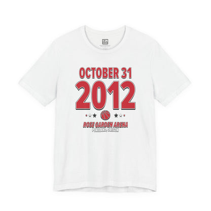 Portland Basketball – October 31, 2012 – Origin Tee (Black & White)