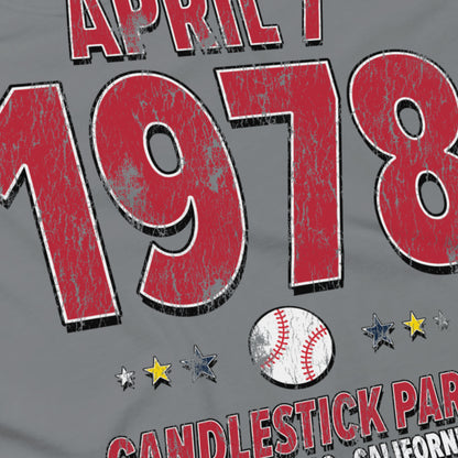 St. Louis Baseball – April 7, 1978 – Comfort Colors