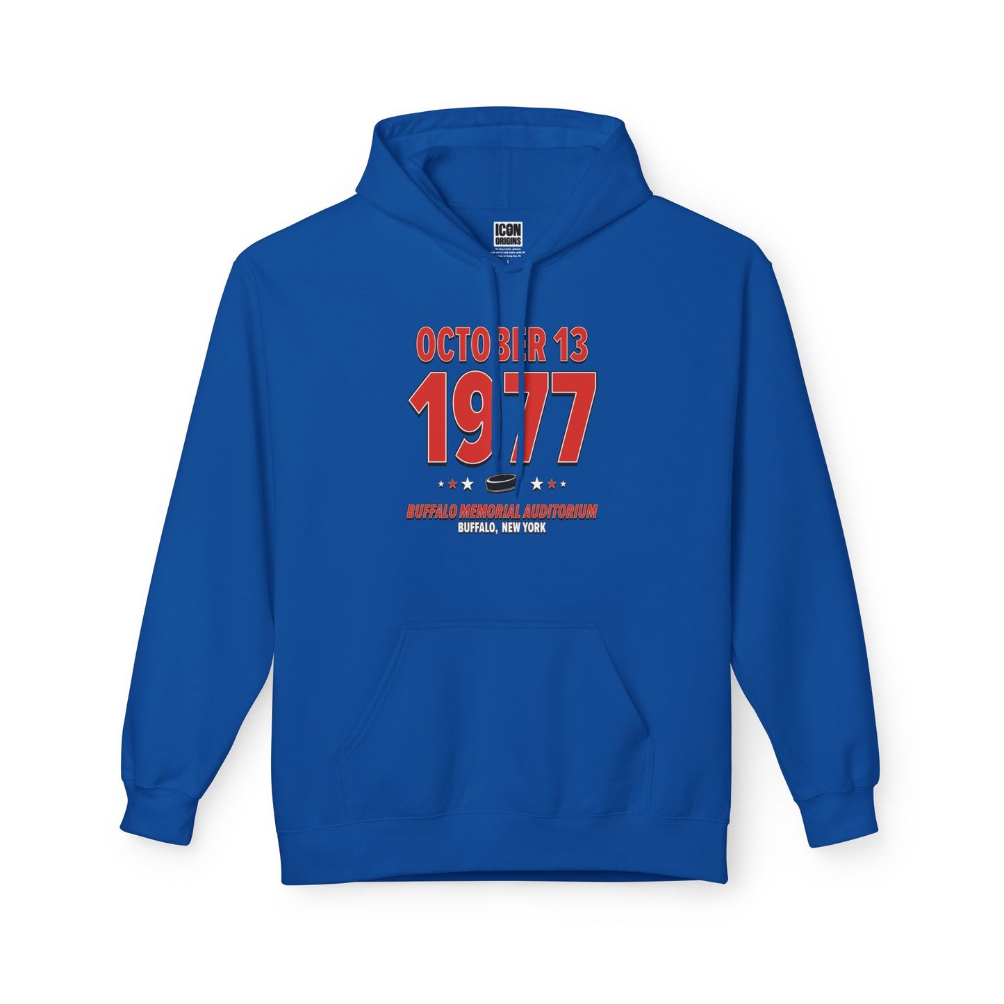 New York Hockey – October 13, 1977 – Hoodie