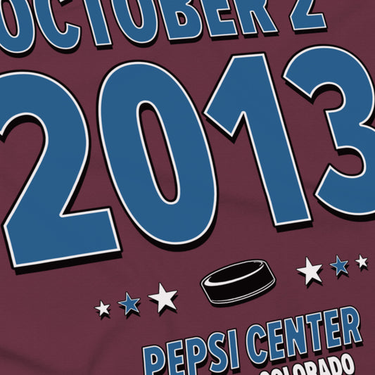 Colorado Hockey – October 2, 2013 – Origin Tee