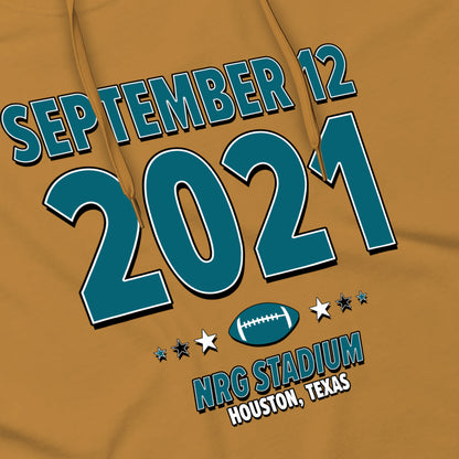 Jacksonville Football – September 12, 2021 – Hoodie