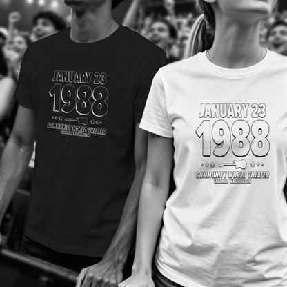 Grunge Messiahs – 1988 – Origin Tee (Black & White)