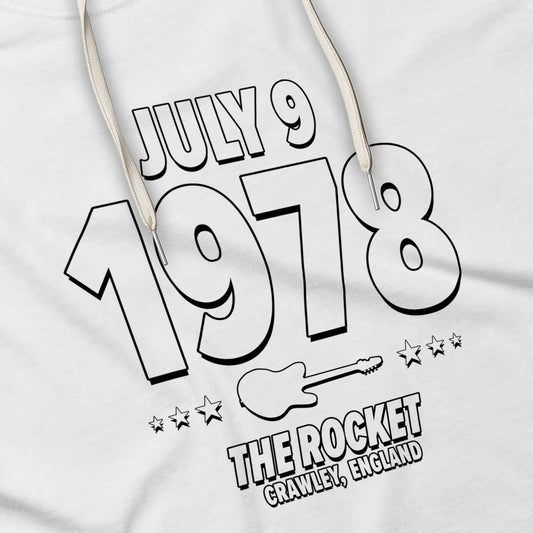 Moody Goth – 1978 – Hoodie (Black & White)