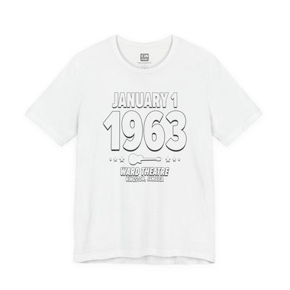 Kingston Vibe – 1963 – Origin Tee (Black & White)