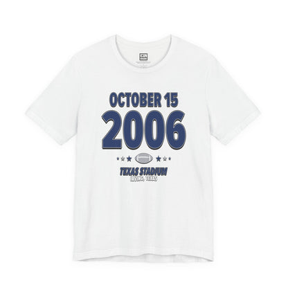 Dallas Football – October 15, 2006 – Origin Tee (Black & White)