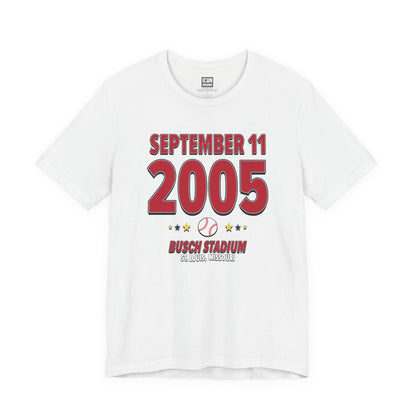 St. Louis Baseball – September 11, 2005 – Origin Tee (Black & White)