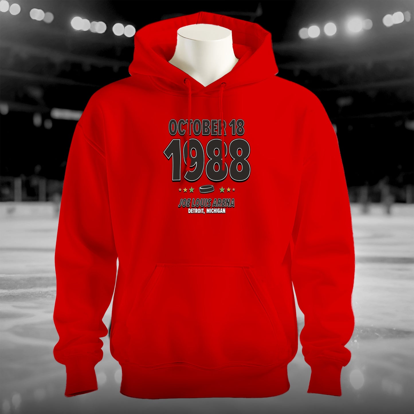 Chicago Hockey – October 18, 1988 – Hoodie