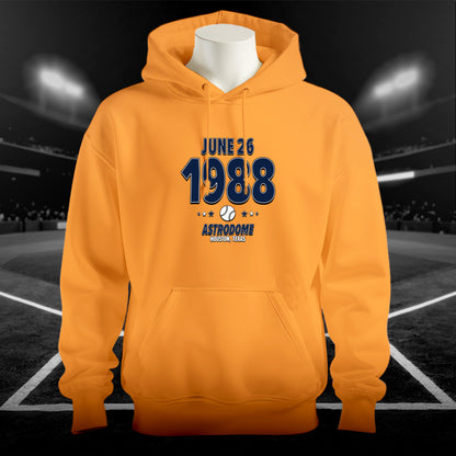 Houston Baseball – June 26, 1988 – Hoodie