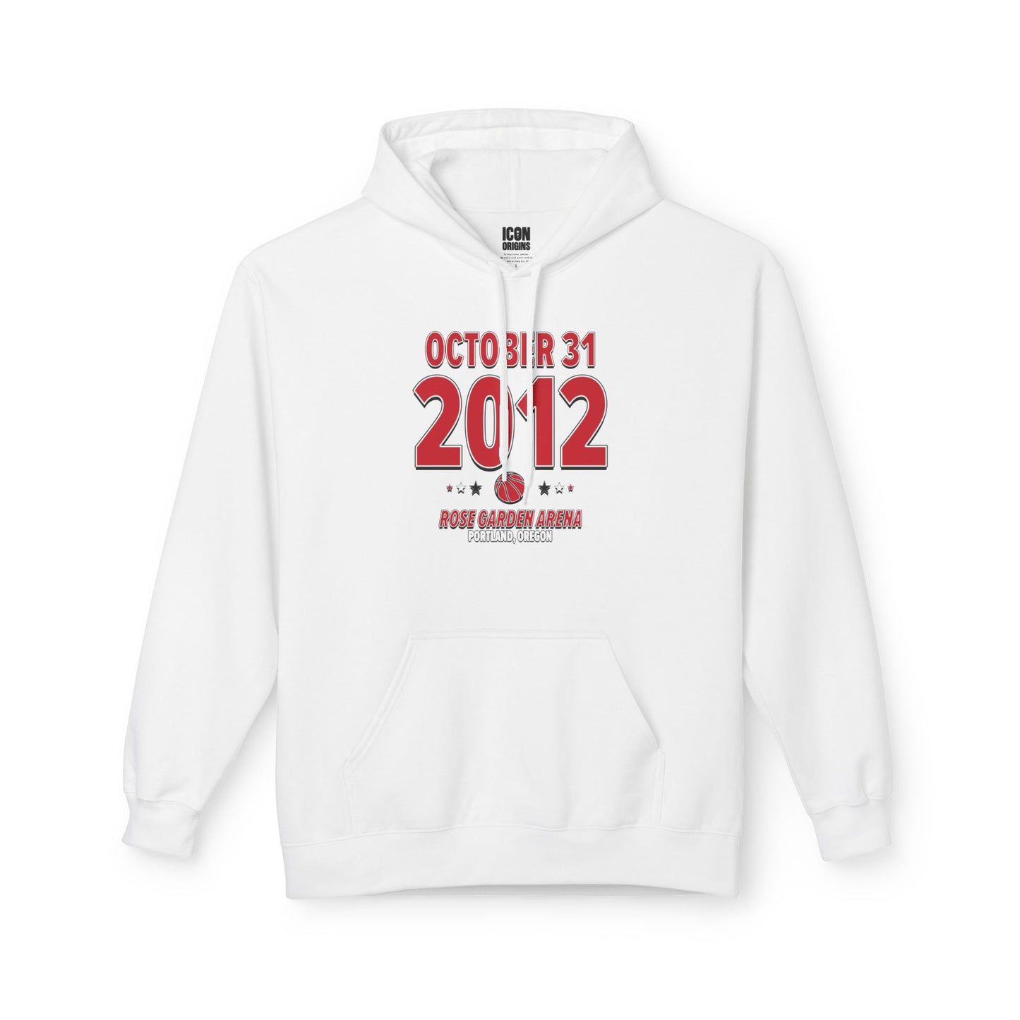 Portland Basketball – October 31, 2012 – Hoodie (Black & White)