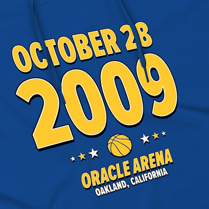 Golden State Basketball – October 28, 2009 – Hoodie