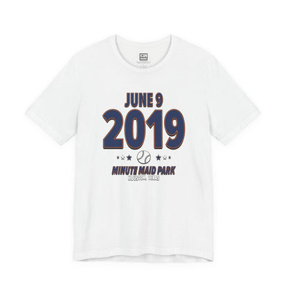 Houston Baseball – June 9, 2019 – Origin Tee (Black & White)