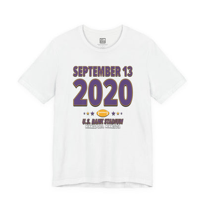 Minnesota Football – September 13, 2020 – Origin Tee (Black & White)