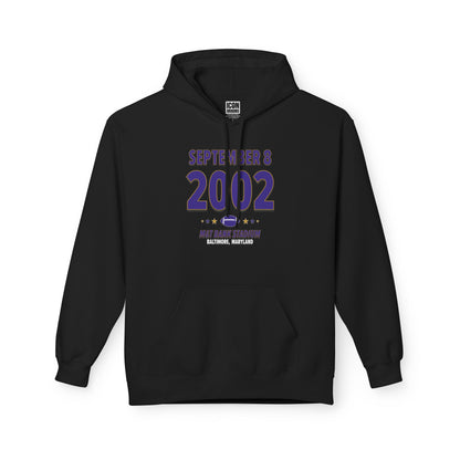 Baltimore Football – September 8, 2002 – Hoodie (Black & White)