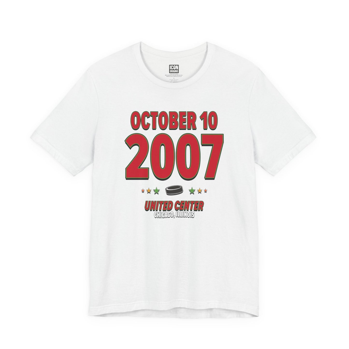 Chicago Hockey – October 10, 2007 – Origin Tee (Black & White)