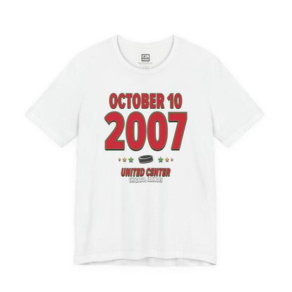 Chicago Hockey – October 10, 2007 – Origin Tee (Black & White)