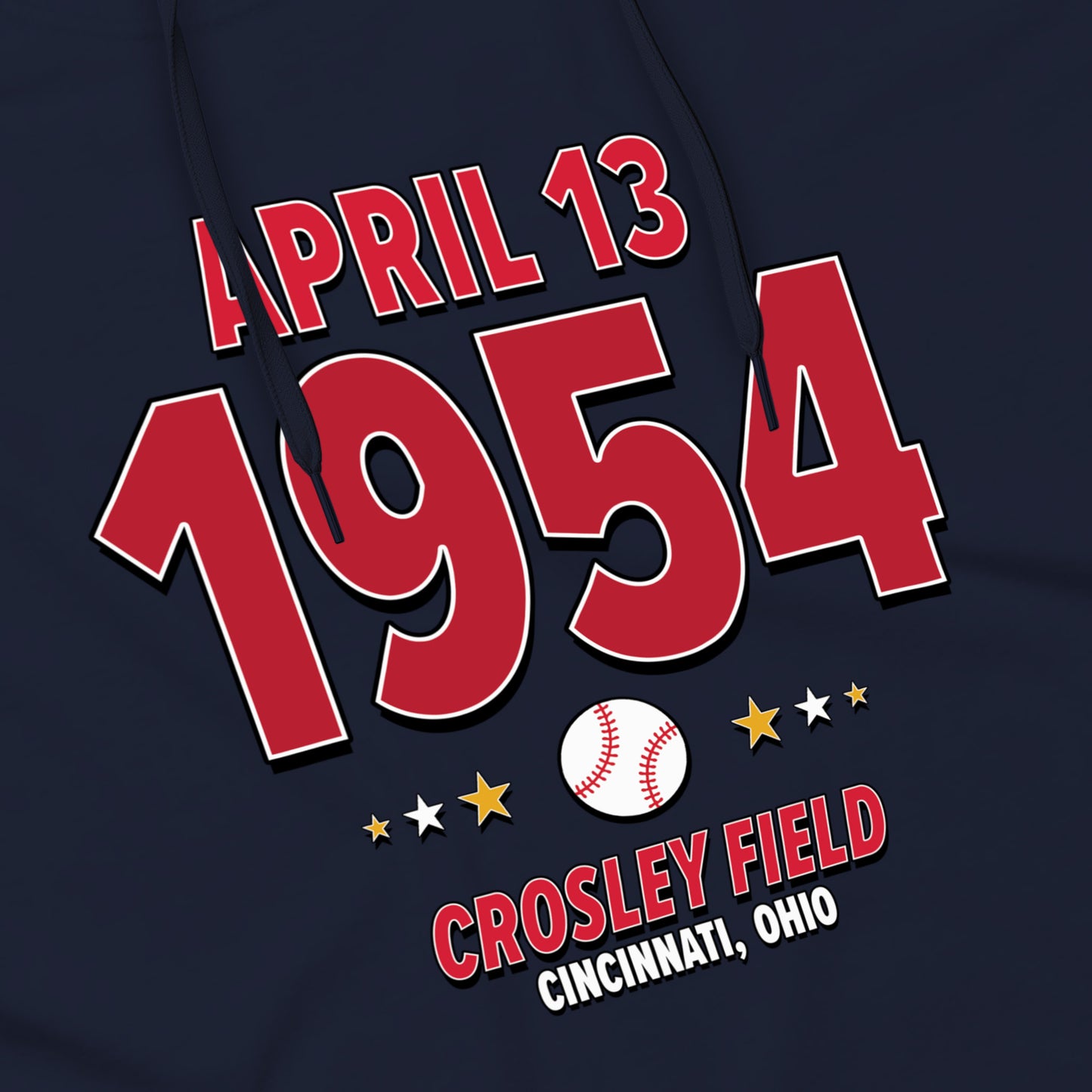 Atlanta Baseball – April 13, 1954 – Hoodie