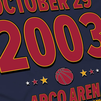 Cleveland Basketball – October 29, 2003 – Origin Tee