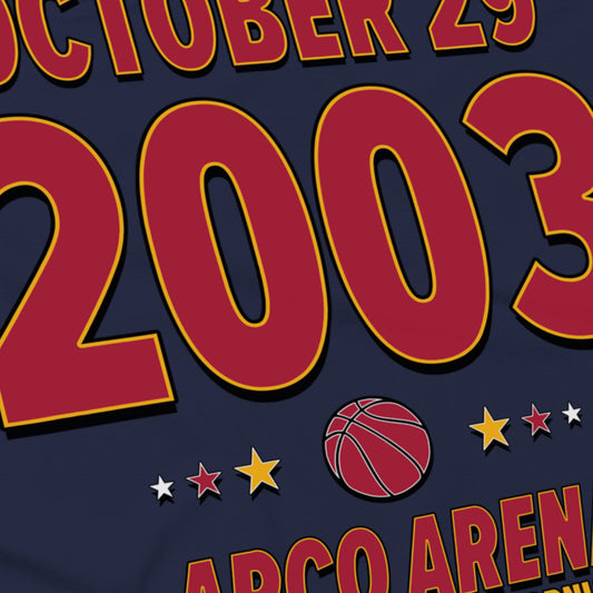 Cleveland Basketball – October 29, 2003 – Origin Tee