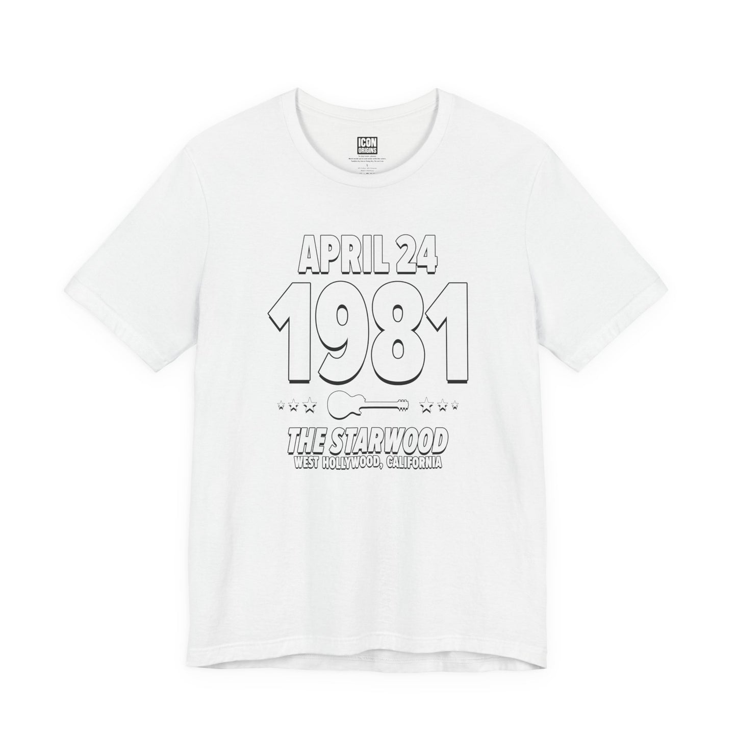 Strip Chaos – 1981 – Origin Tee (Black & White)
