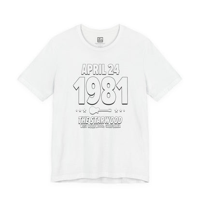 Strip Chaos – 1981 – Origin Tee (Black & White)