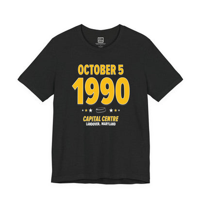 Pittsburgh Hockey – October 5, 1990 – Origin Tee (Black & White)