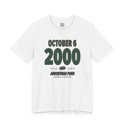 Minnesota Hockey – October 6, 2000 – Origin Tee (Black & White)