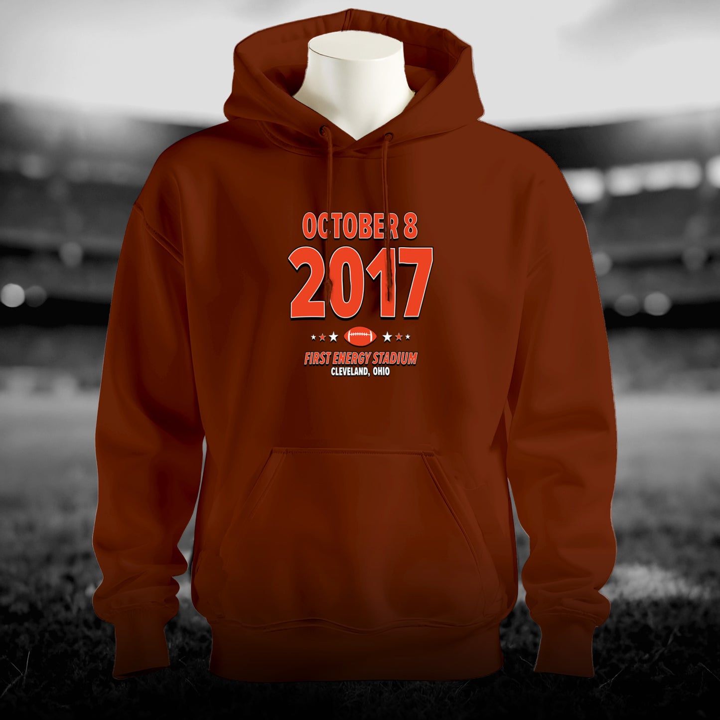 Cleveland Football – October 8, 2017 – Hoodie