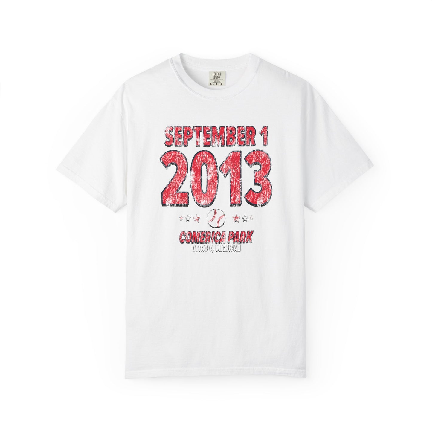 Cleveland Baseball – September 1, 2013 – Comfort Colors (Black & White)