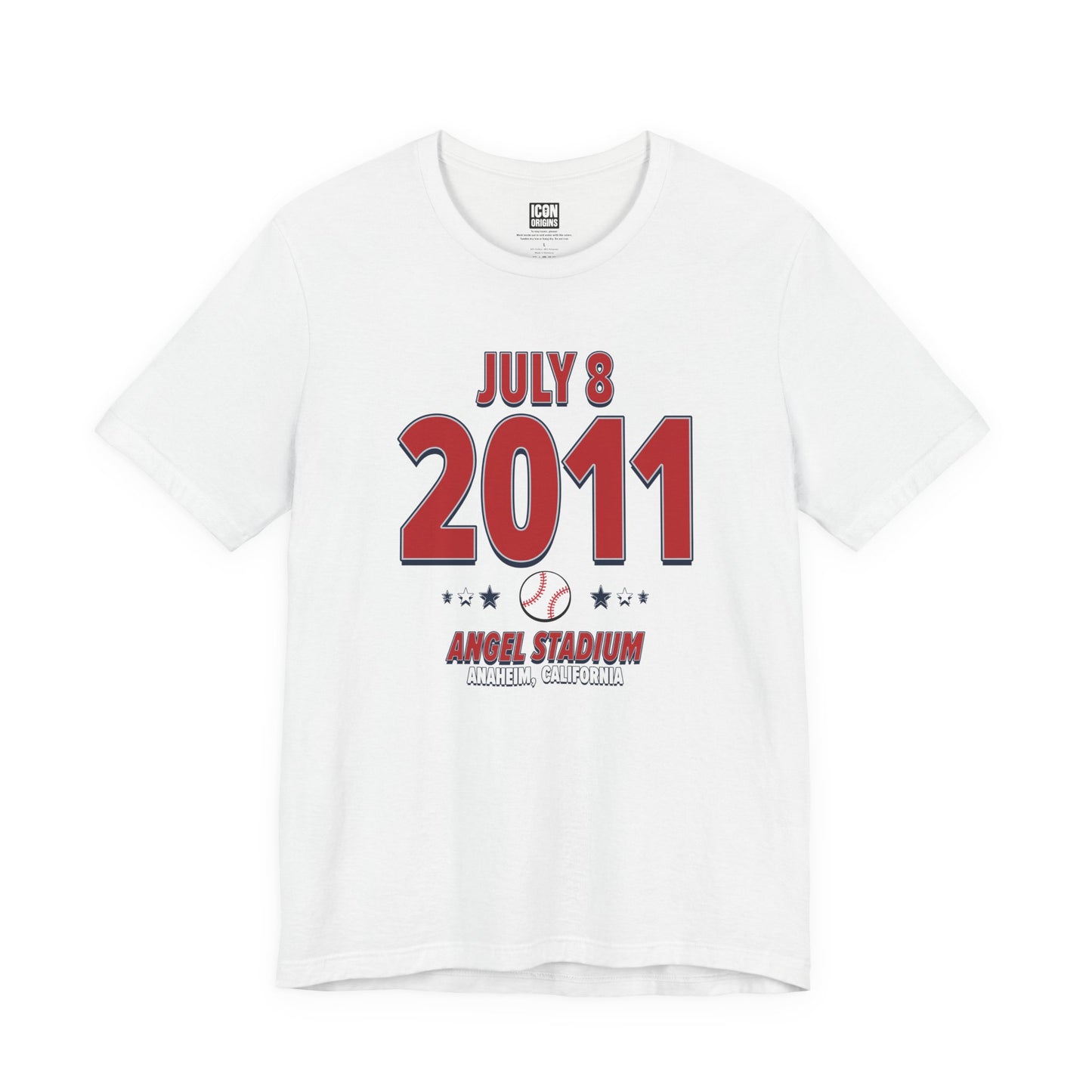 Los Angeles Baseball – July 8, 2011 – Origin Tee (Black & White)