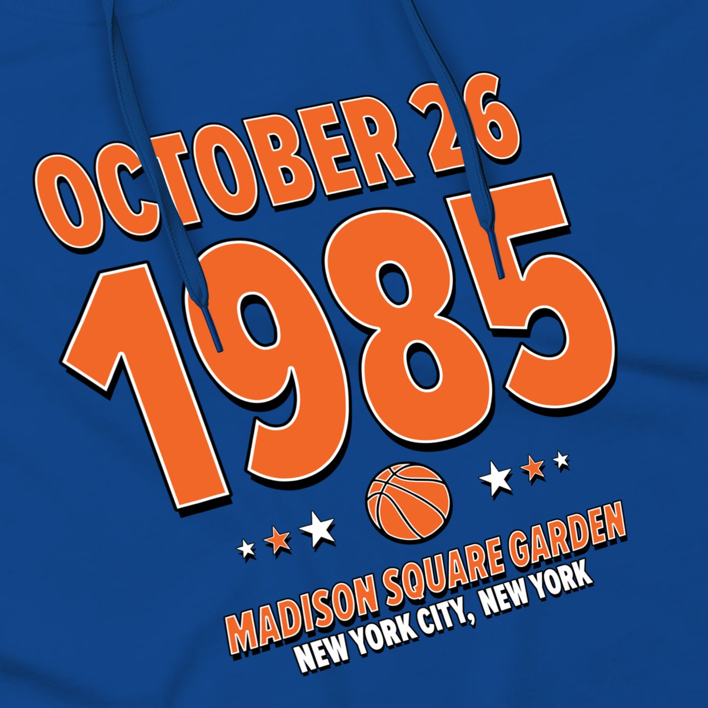 New York Basketball – October 26, 1985 – Hoodie