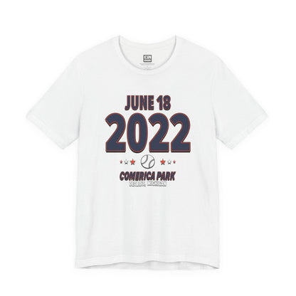 Detroit Baseball – June 18, 2022 – Origin Tee (Black & White)